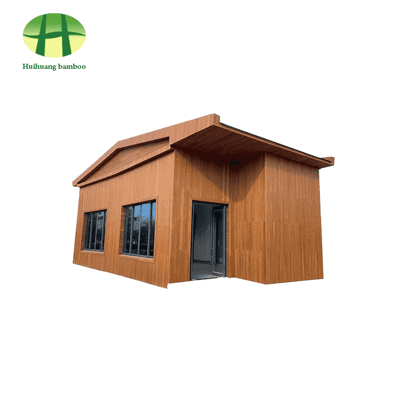 Panel dinding bambu berat luar ruangan vertikal