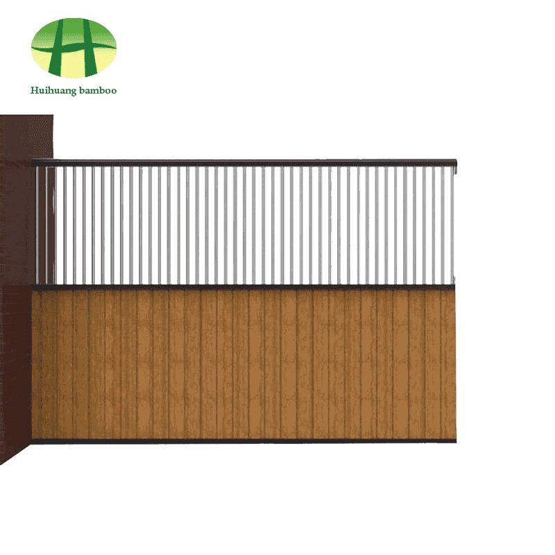 Papan stabil bambu berat luar ruangan alami