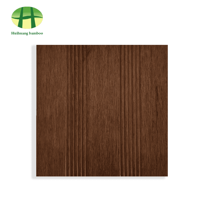 Lantai bambu garis ganda