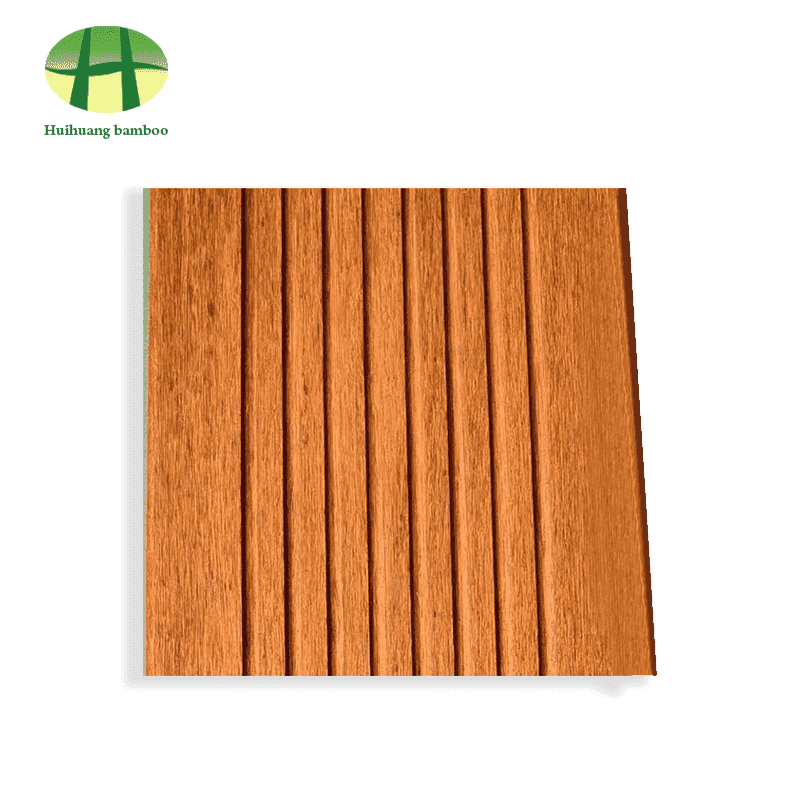 Lantai bambu gelombang besar