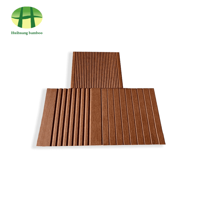 Lantai bambu warna nanas