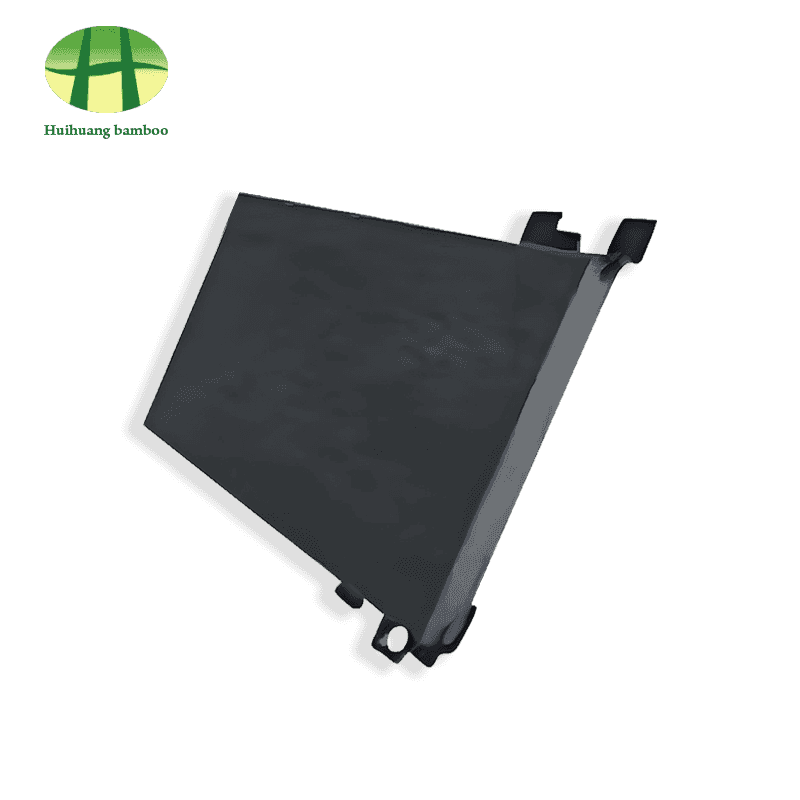 Panel dinding bambu berat luar ruangan yang dikarbonisasi