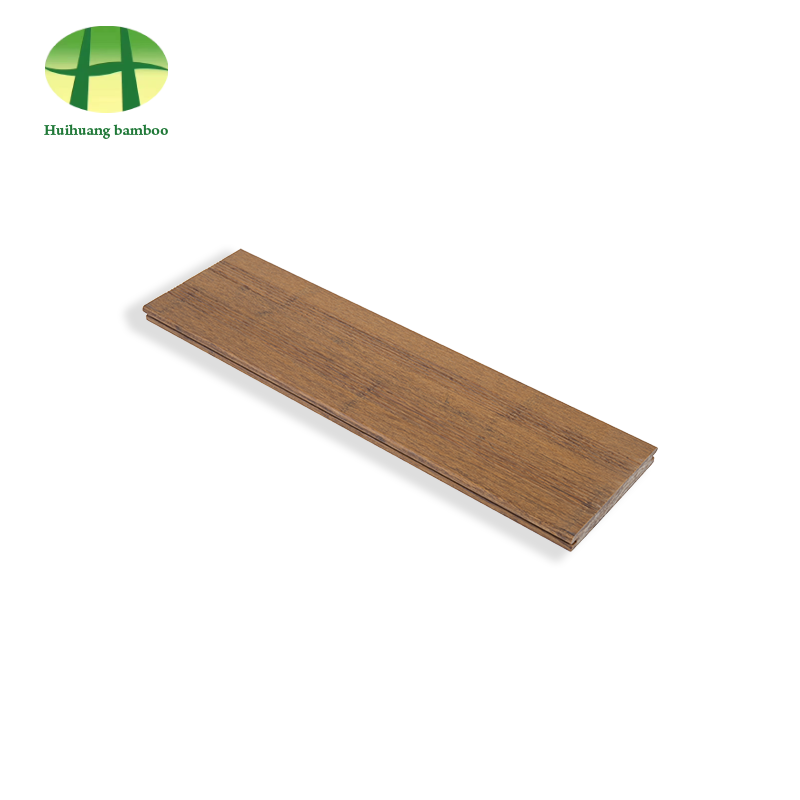 Lantai bambu warna asli