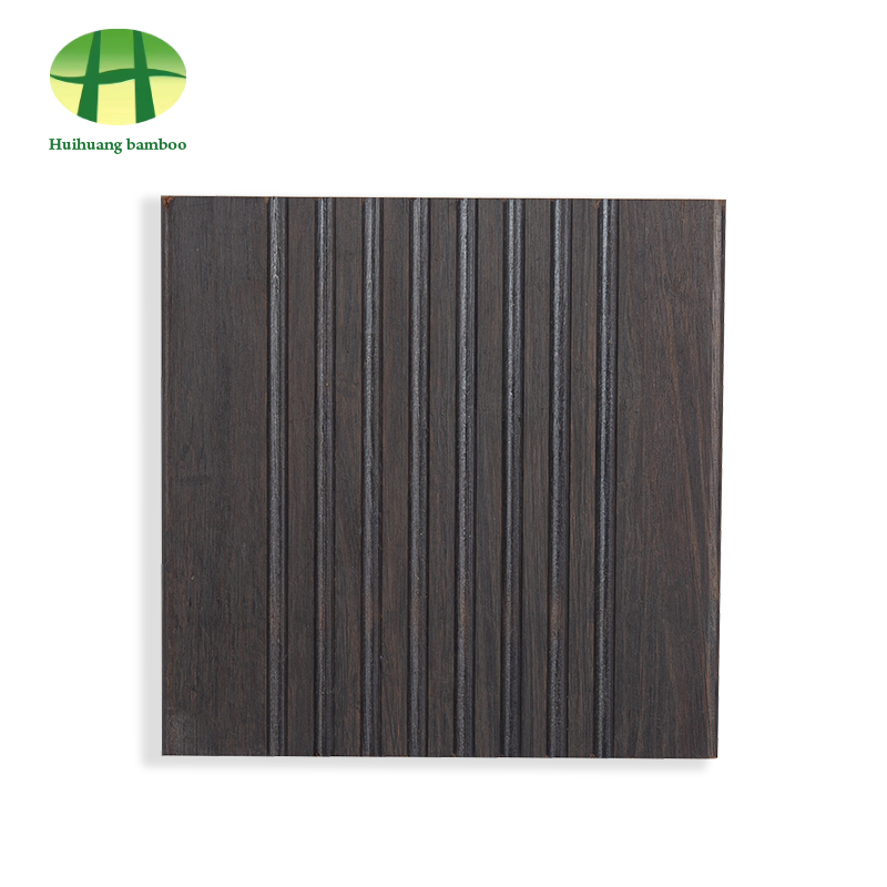 Lantai bambu gelombang besar