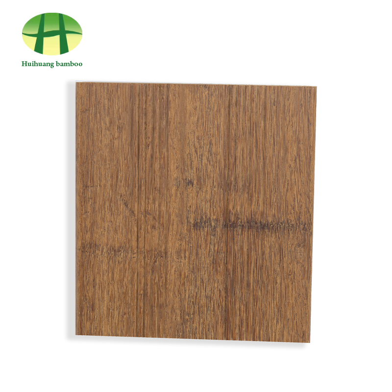 Lantai bambu garis ganda