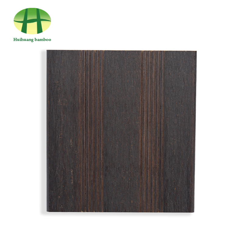 Lantai bambu garis ganda