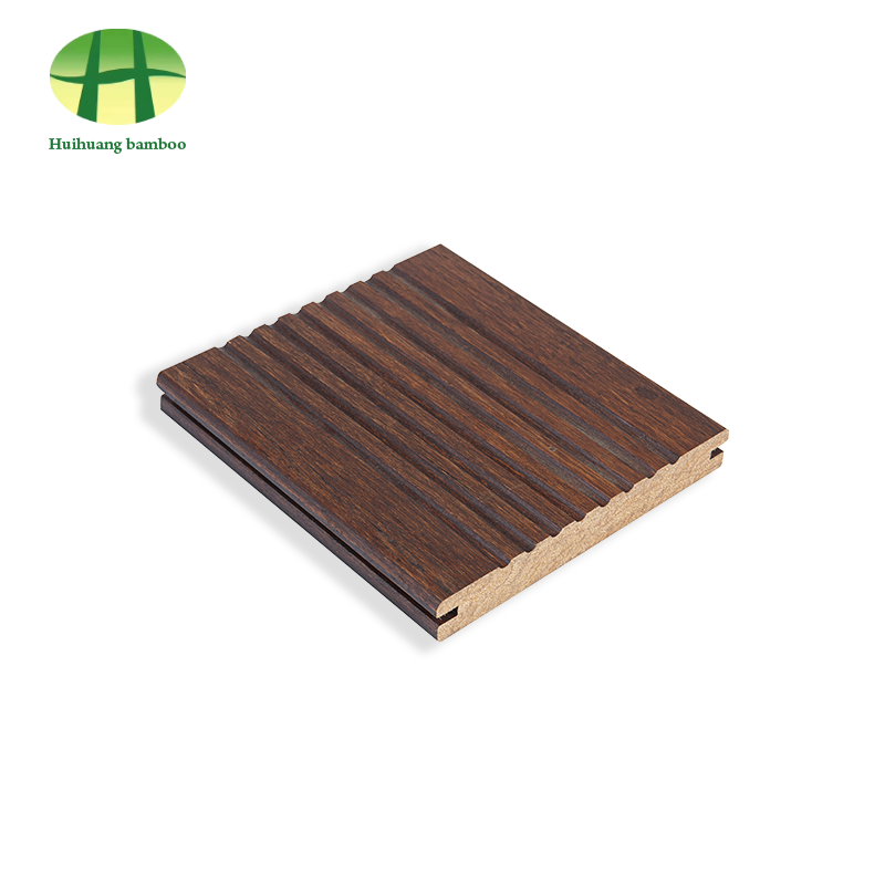 Lantai bambu gelombang besar