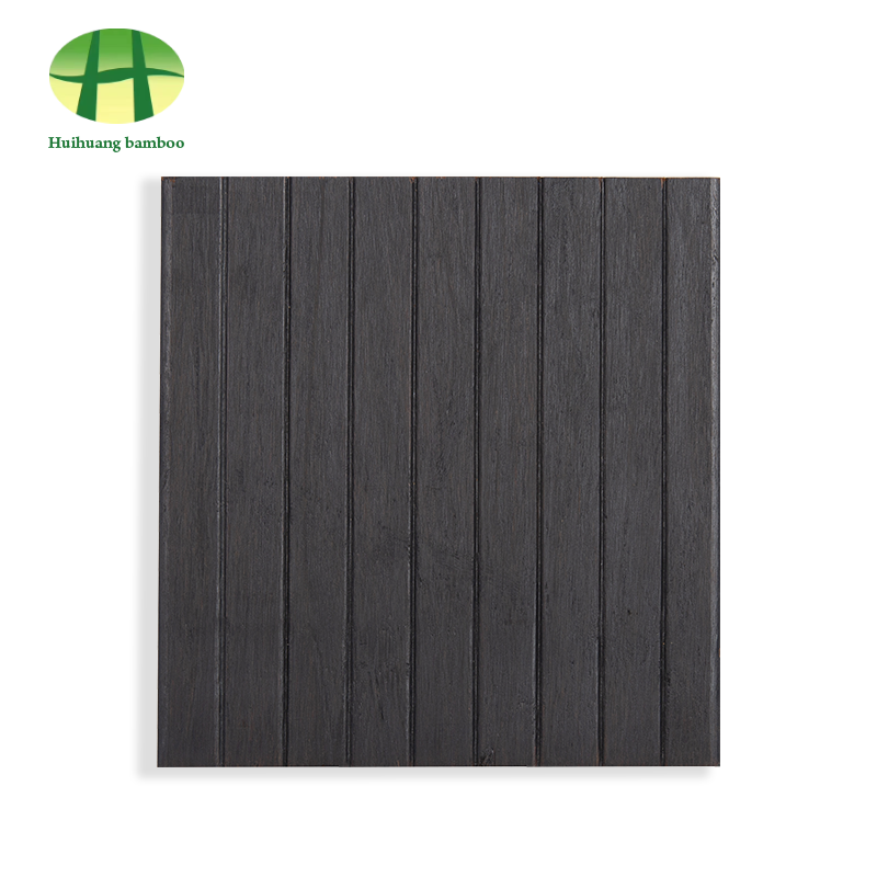 Lantai bambu alur kecil